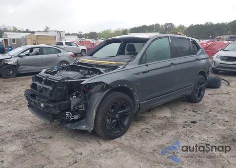 2023 Volkswagen Tiguan 2.0T Se R-Line Black из США, поврежденный, VIN 3VVCB7AX7PM139112